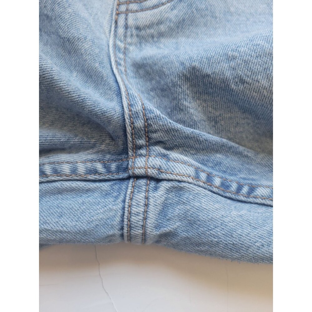 Cleo & Wolf High Rise Bootcut Lightwash Jeans Size 34 x32 Festival Bohemain - Picture 8 of 10
